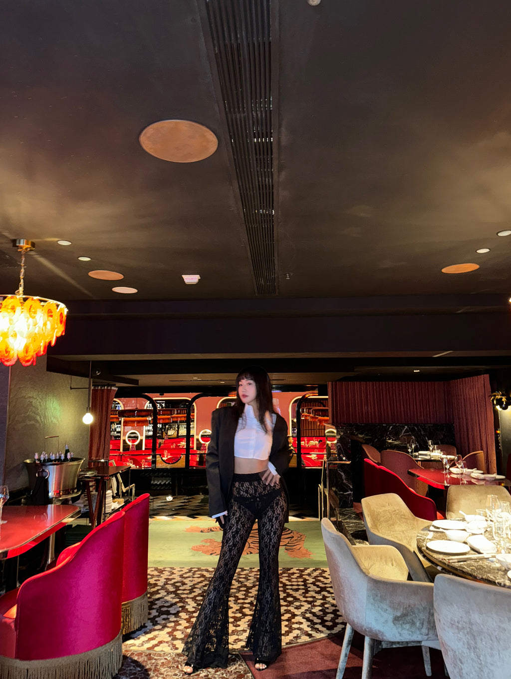 Vesper Lace Flare Pants