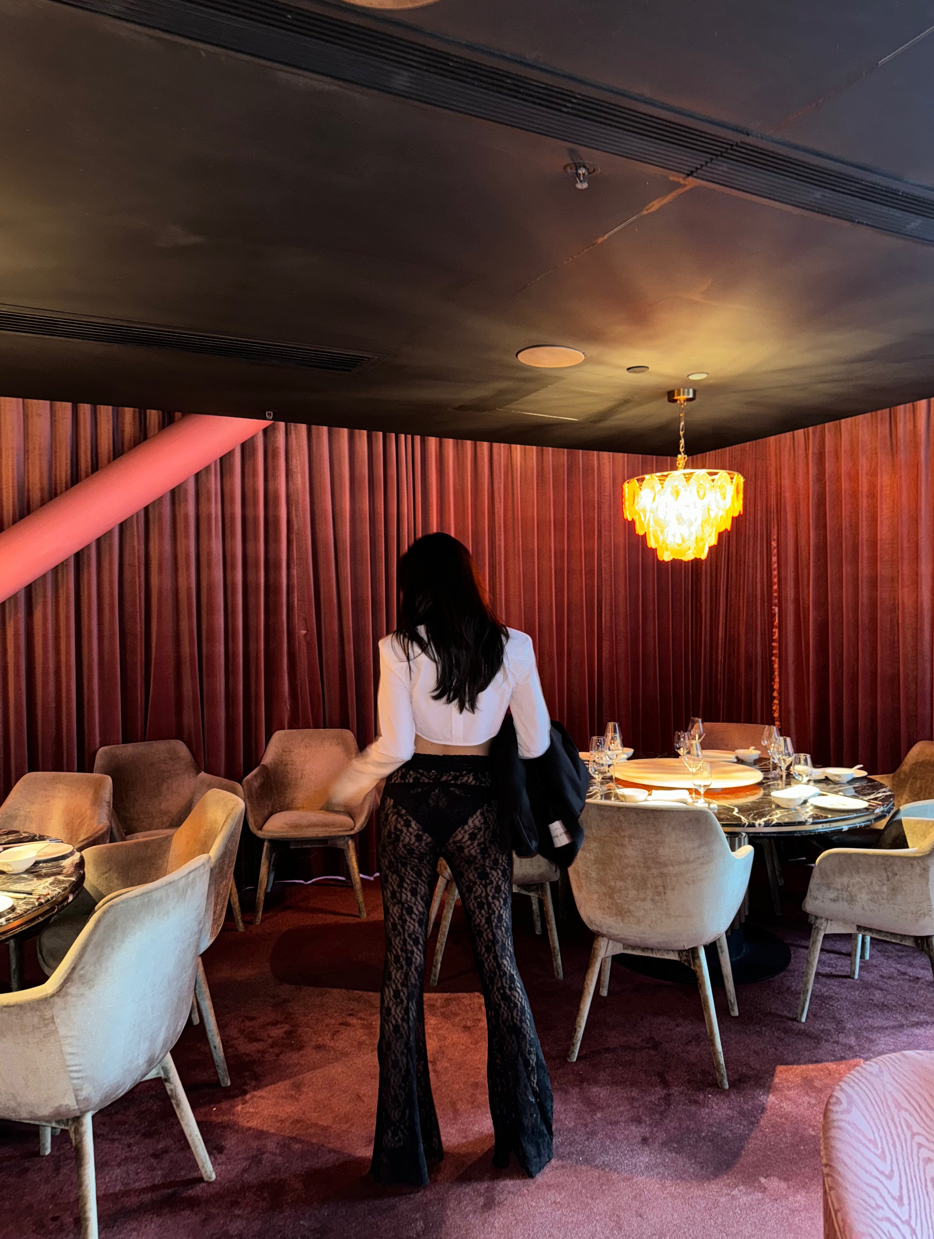 Vesper Lace Flare Pants