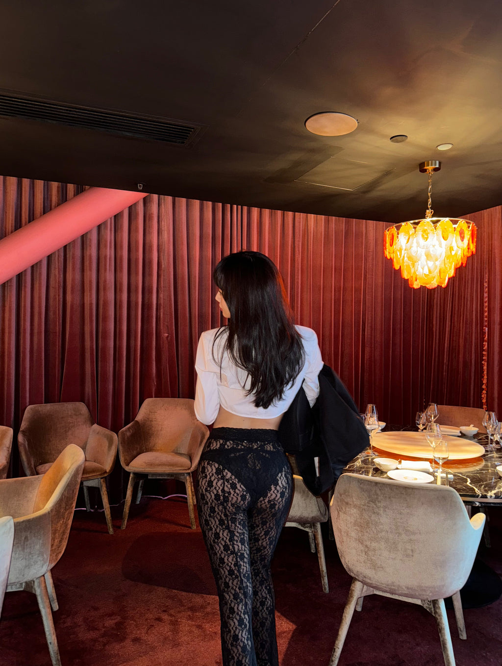 Vesper Lace Flare Pants