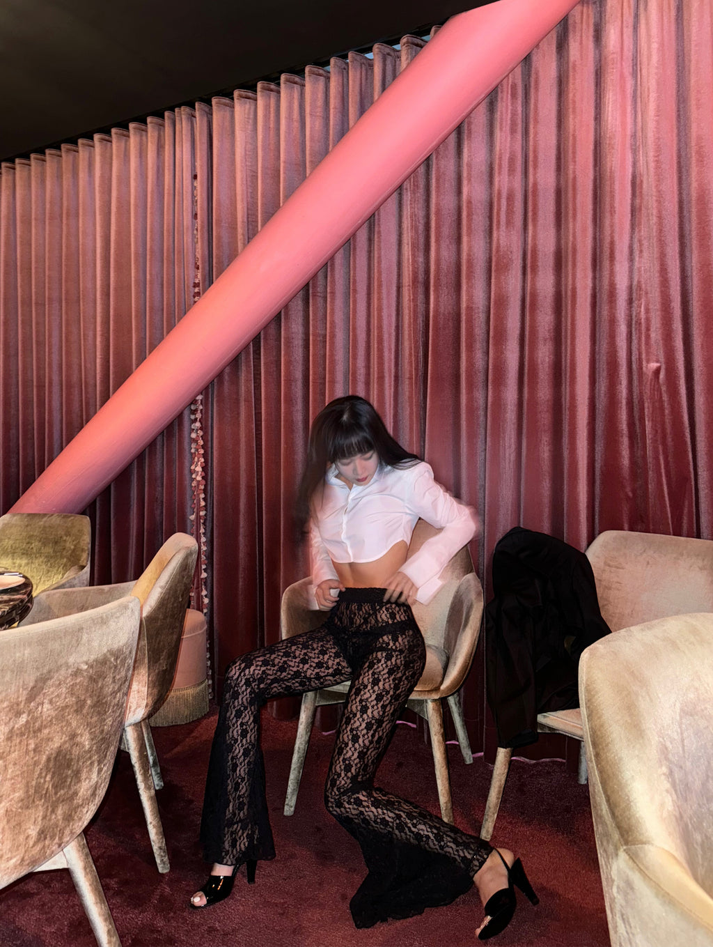 Vesper Lace Flare Pants