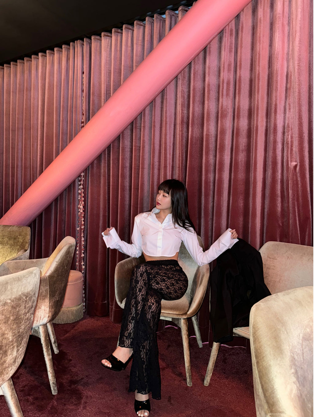 Vesper Lace Flare Pants