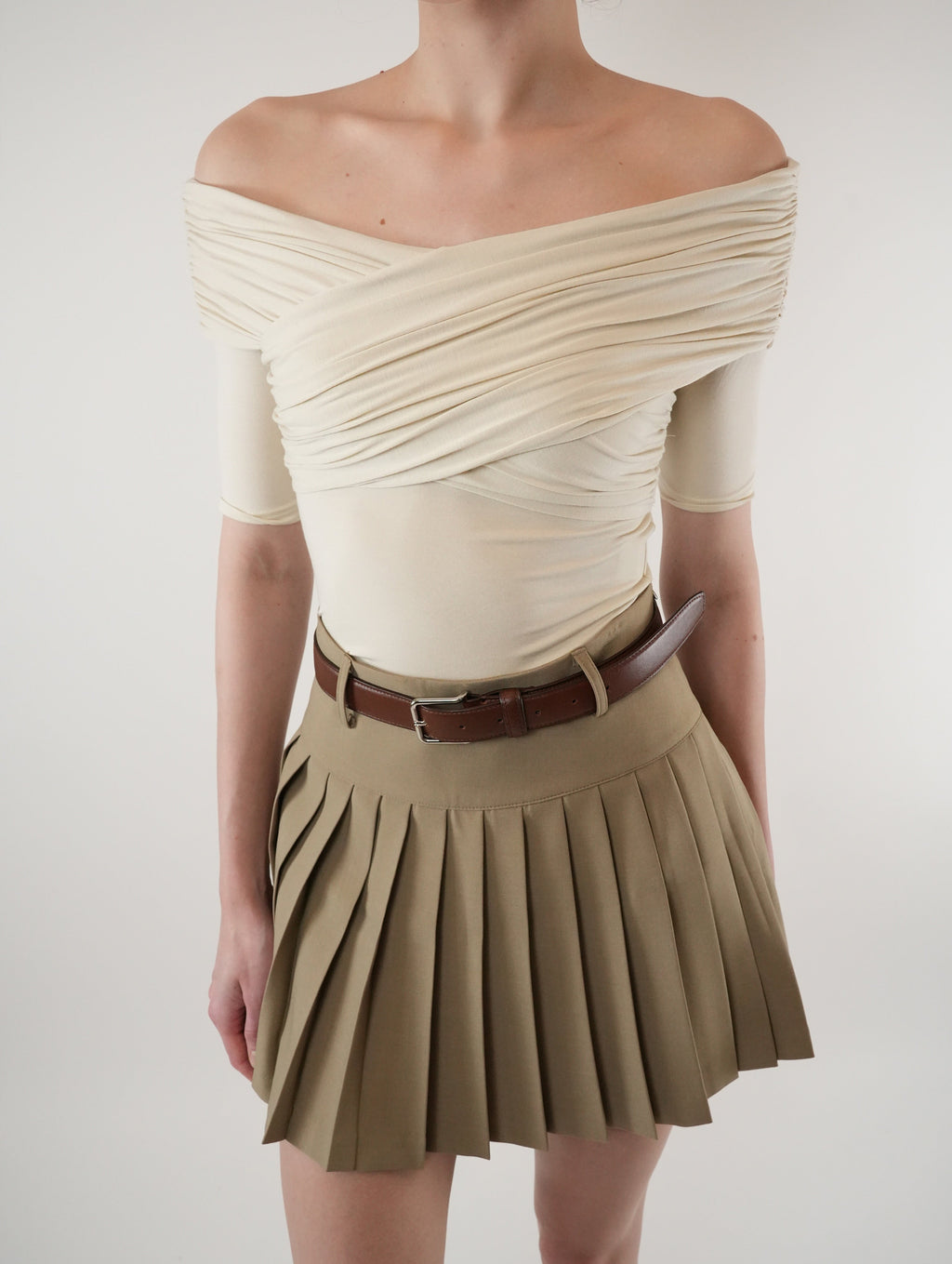Cathy Pleats Skort