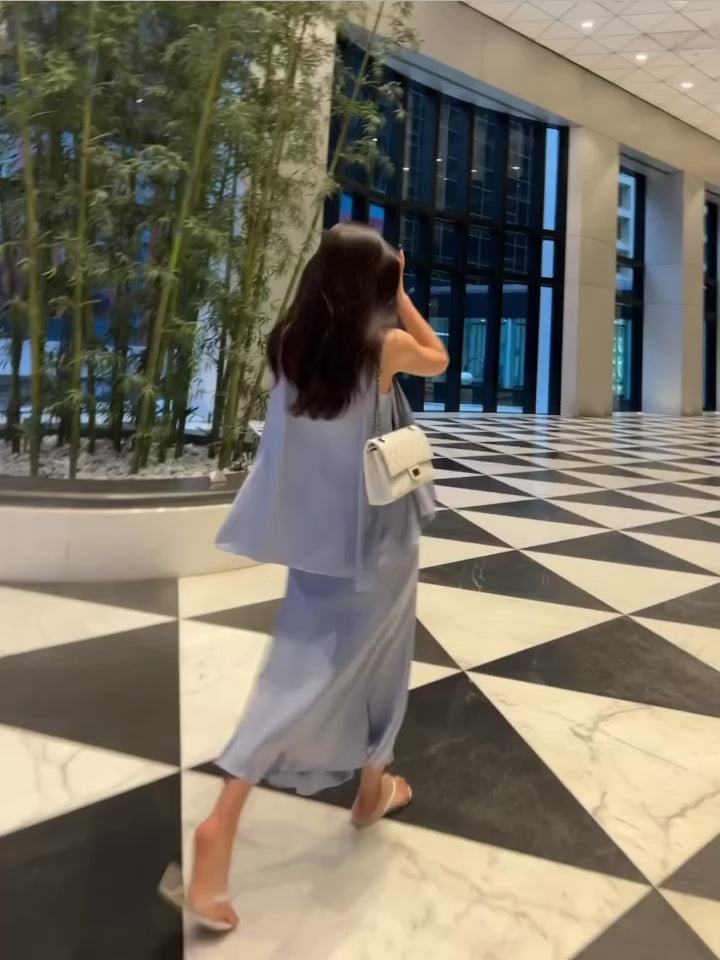 Evelyn Silky Two-piece Set