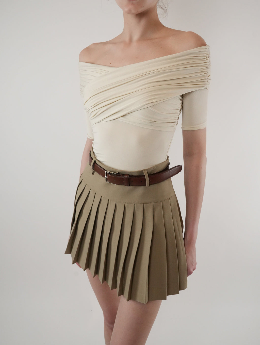 Cathy Pleats Skort