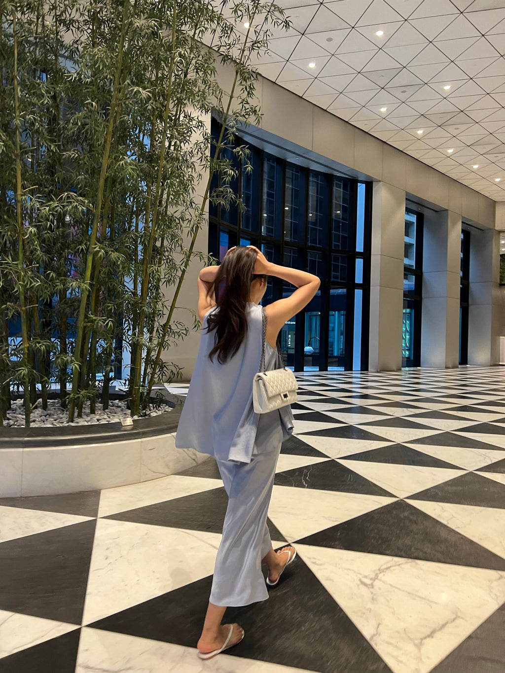 Evelyn Silky Two-piece Set