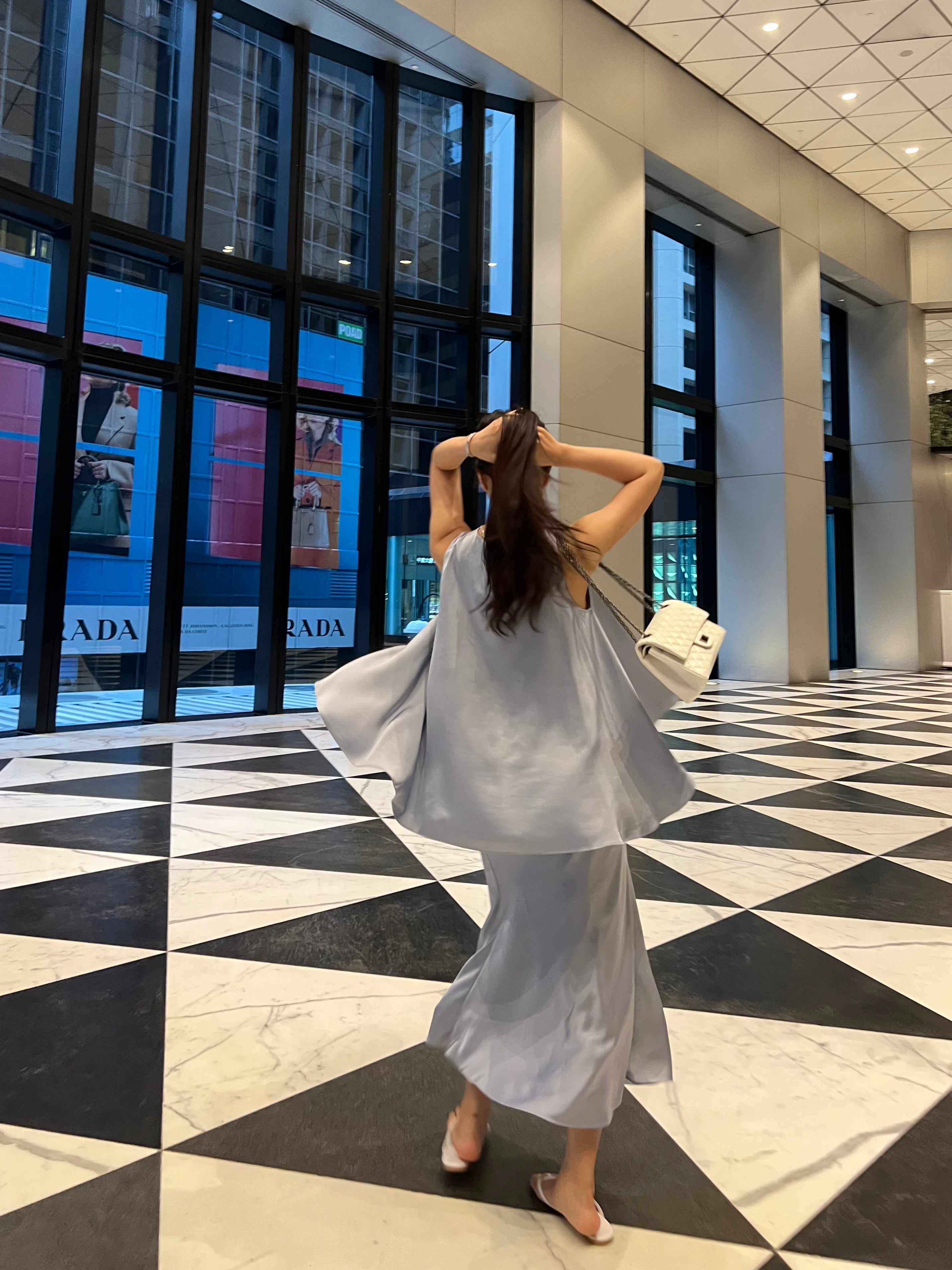 Evelyn Silky Two-piece Set