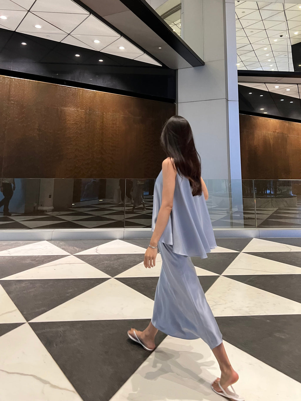 Evelyn Silky Two-piece Set