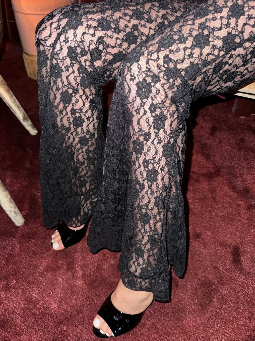Vesper Lace Flare Pants