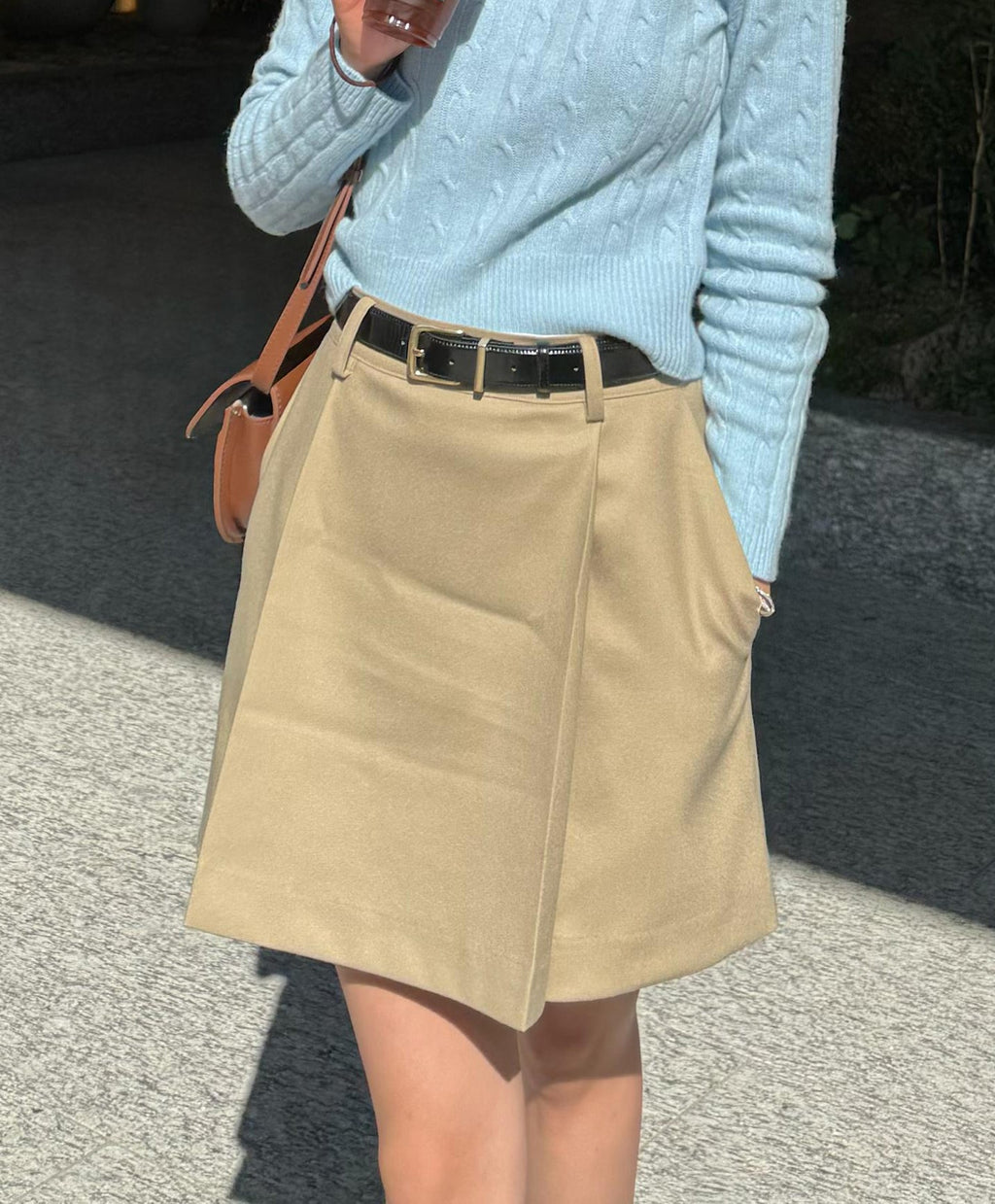 Wool 100 Classic Mini Skirt