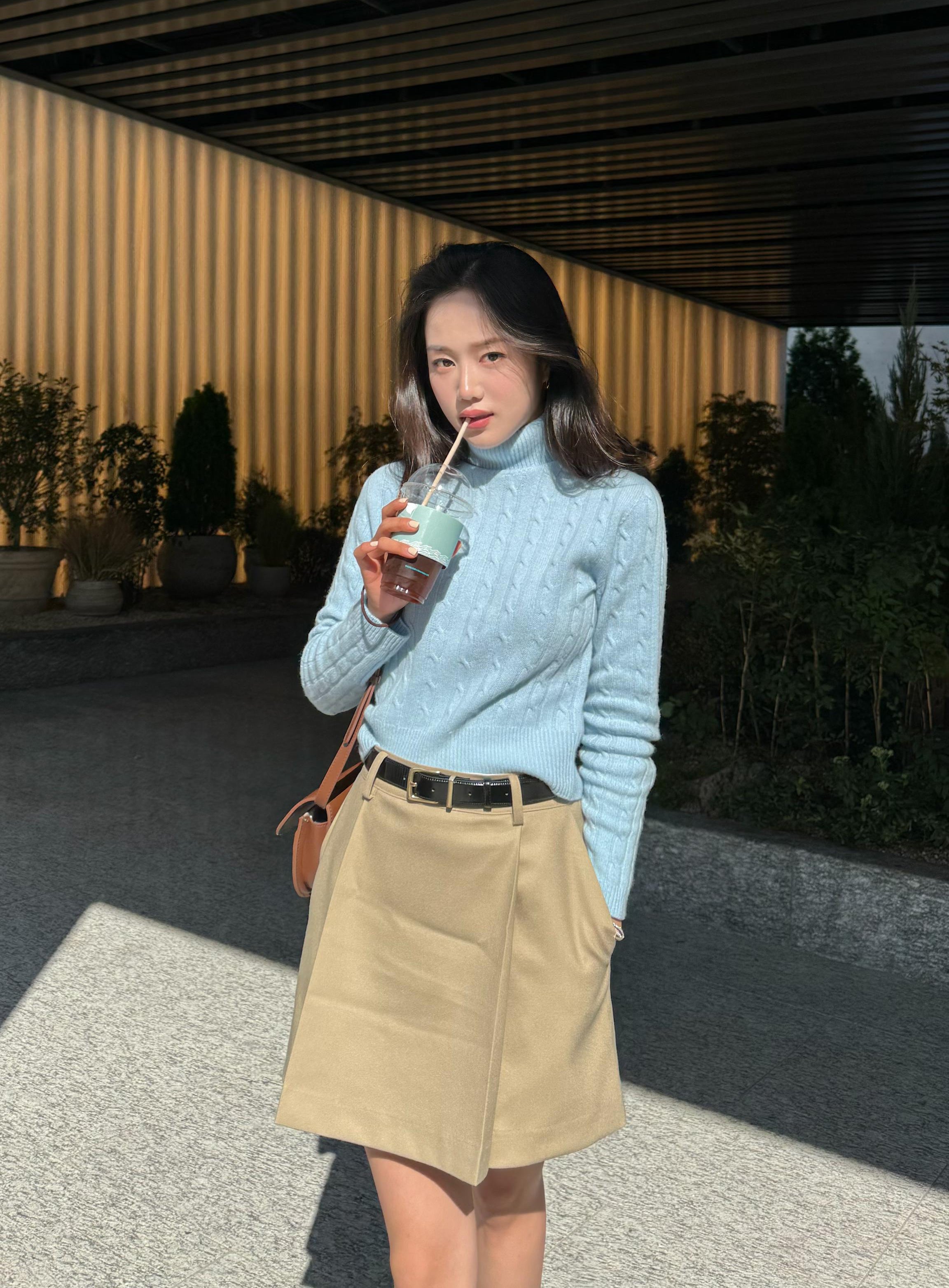 Wool 100 Classic Mini Skirt