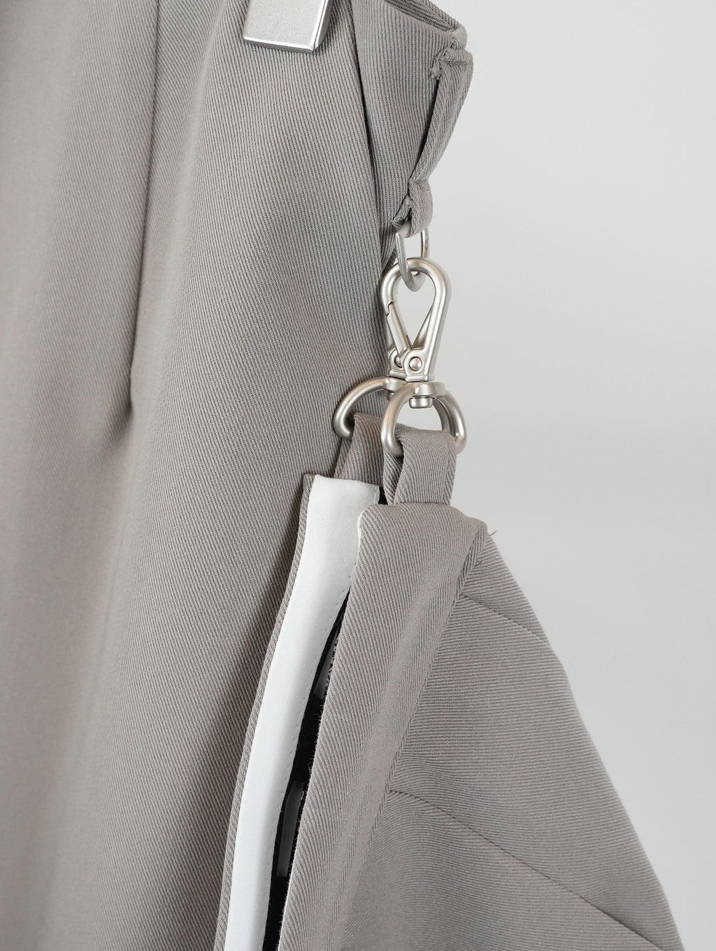 Pleats Layer Clip Miniskirt