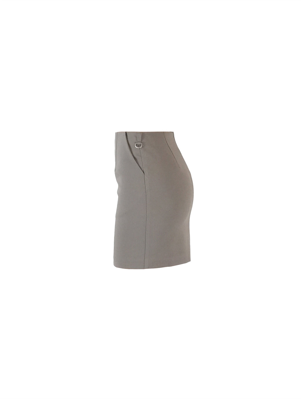 Pleats Layer Clip Miniskirt